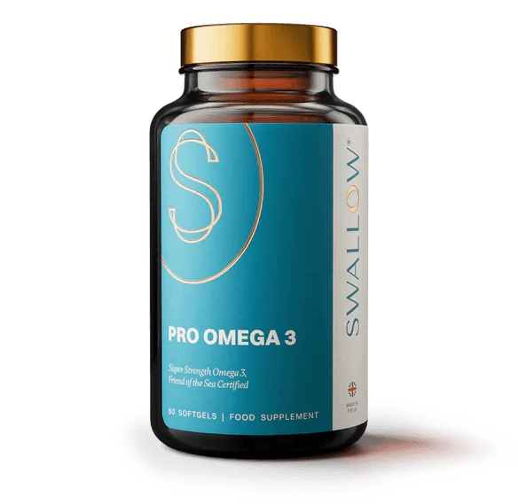 Swallow Pro Omega 3 bottle